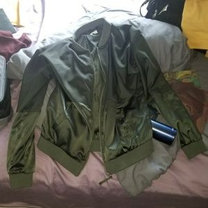 Zumiez Olive Bomber Jacket